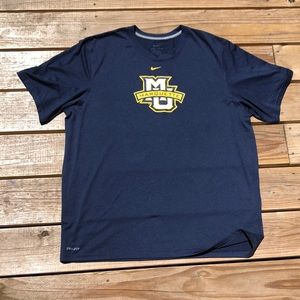 Nike | Dri-Fit Marquette University Blue Shirt